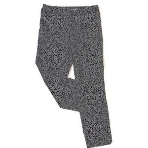 Jules & Leopold Floral Print Pants Navy/White Med